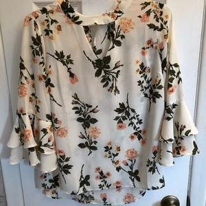 Floral blouse